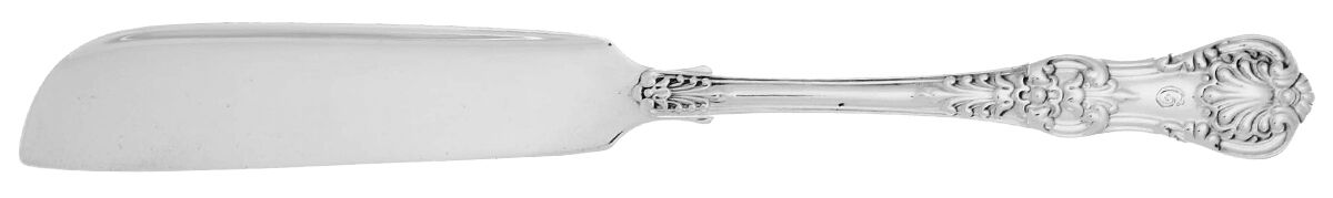 English King (Sterling, 1885, No Monograms) Individual Caviar Knife by Tiffany & CO SILVER-1