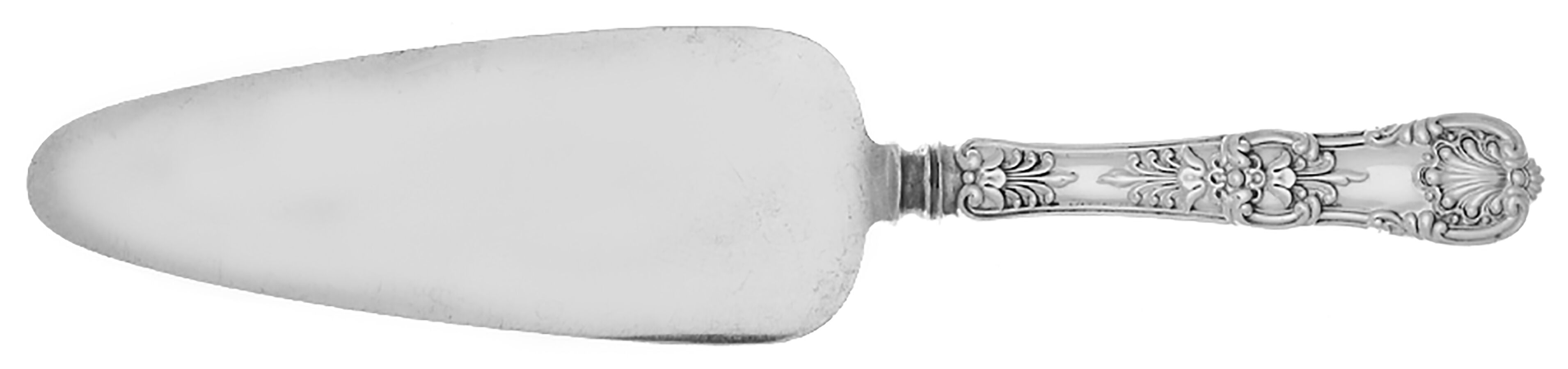 English King (Sterling, 1885, No Monograms) Pie Server with Silverplate Blade by Tiffany & CO SILVER-1