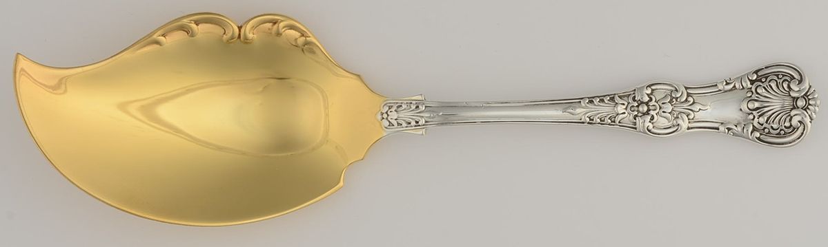 English King (Sterling, 1885, No Monograms) Small Jelly Knife by Tiffany & CO SILVER-1