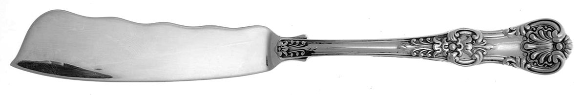English King (Sterling, 1885, No Monograms) Solid Pickle Serving Knife by Tiffany & CO SILVER-1