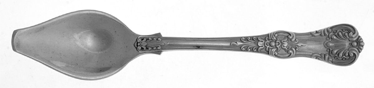 English King (Sterling, 1885, No Monograms) Individual Grapefruit Spoon by Tiffany & CO SILVER-1