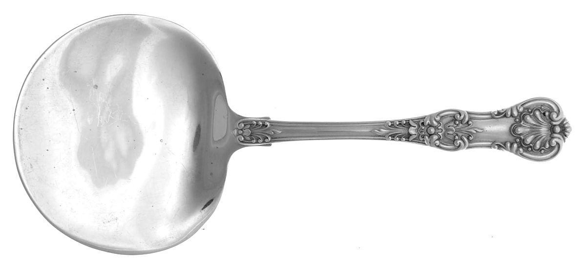 English King (Sterling, 1885, No Monograms) Solid Buckwheat Cake Server by Tiffany & CO SILVER-1