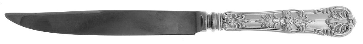 English King (Sterling, 1885, No Monograms) Individual Steak Knife Hollow Handle by Tiffany & CO SILVER-1