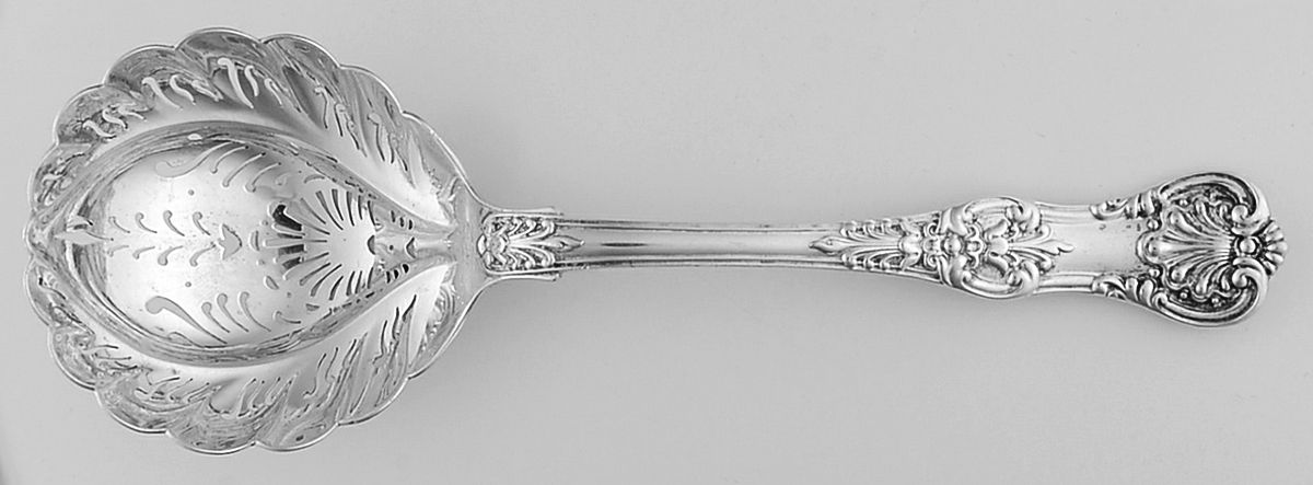 English King (Sterling, 1885, No Monograms) Large Sugar Sifter by Tiffany & CO SILVER-1