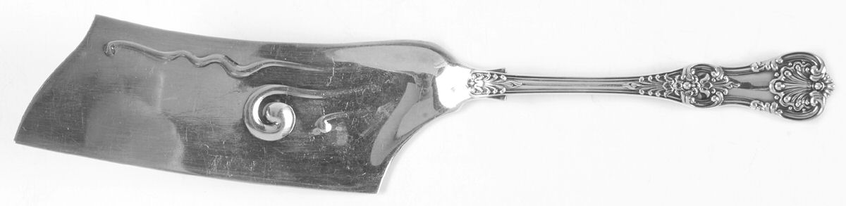 English King (Sterling, 1885, No Monograms) Ice Cream Hatchet Solid Piece by Tiffany & CO SILVER-1