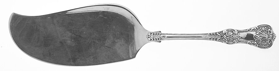 English King (Sterling, 1885, No Monograms) Large Solid Ice Cream Server by Tiffany & CO SILVER-1