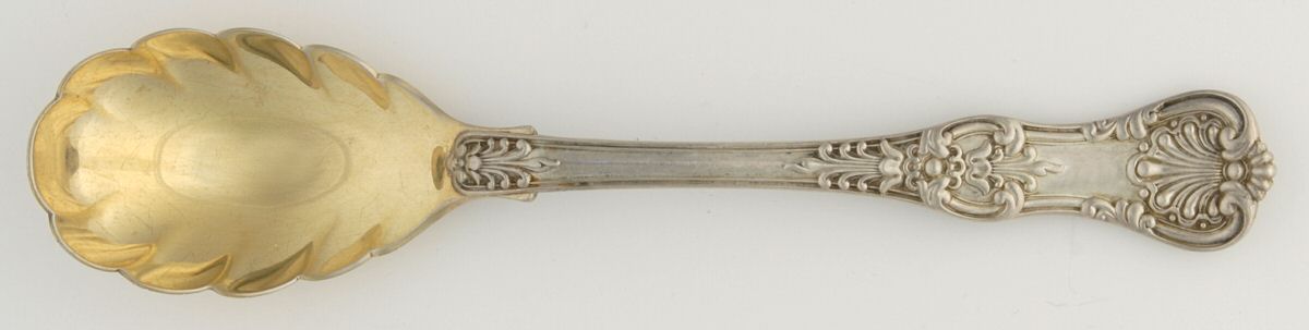 English King (Sterling, 1885, No Monograms) Small Jelly Spoon by Tiffany & CO SILVER-1