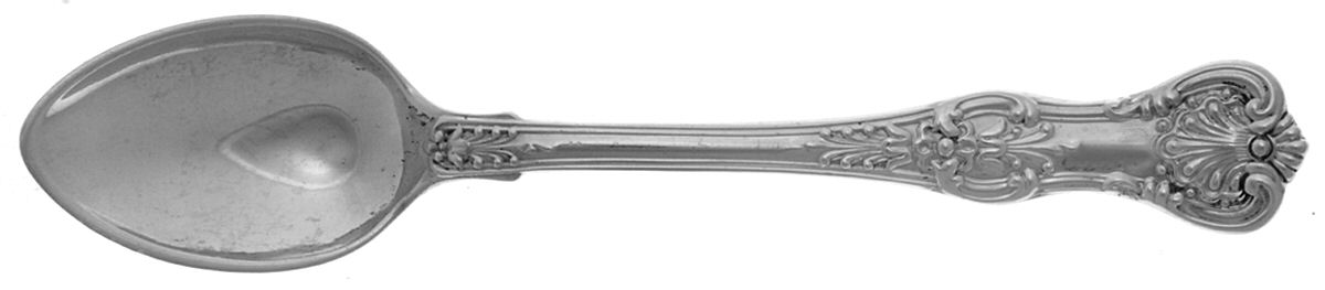 English King (Sterling, 1885, No Monograms) Demitasse Spoon by Tiffany & CO SILVER-1