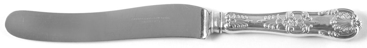 English King (Sterling, 1885, No Monograms) Old French Hollow Knife with Bolster by Tiffany & CO SILVER-1