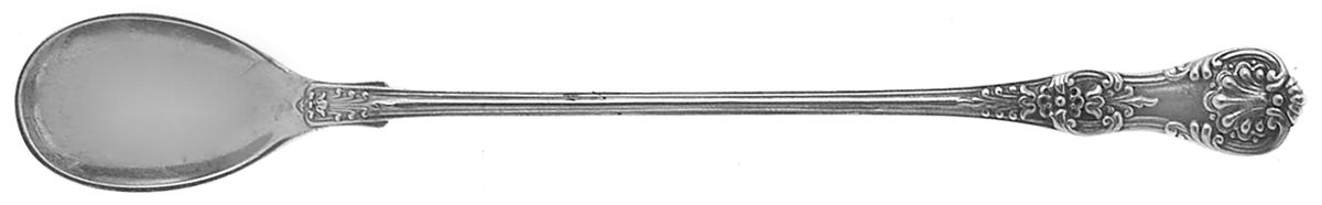English King (Sterling, 1885, No Monograms) Iced Tea Spoon by Tiffany & CO SILVER-1
