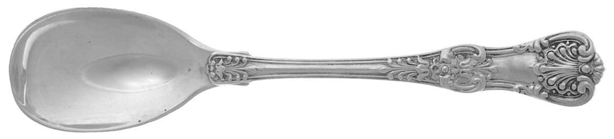 English King (Sterling, 1885, No Monograms) Egg Spoon by Tiffany & CO SILVER-1