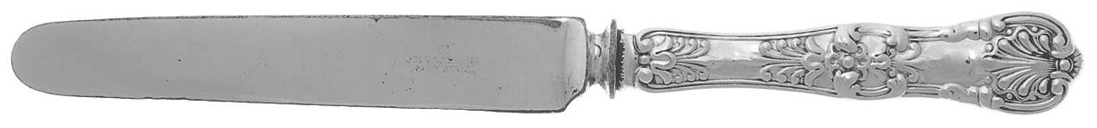 English King (Sterling, 1885, No Monograms) Youth/Tea Knife with Silverplate Blade by Tiffany & CO SILVER-1