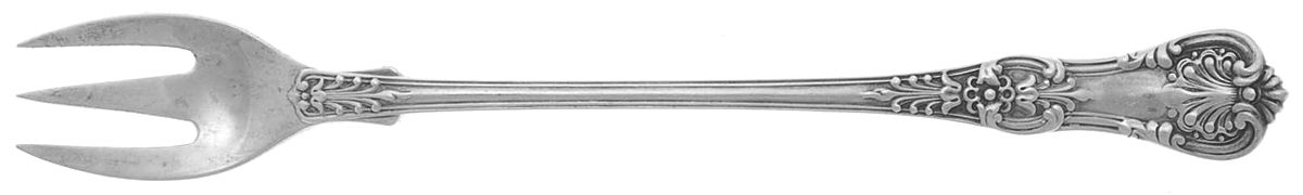 English King (Sterling, 1885, No Monograms) Oyster Fork by Tiffany & CO SILVER-1