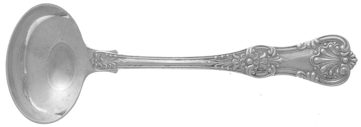 English King (Sterling, 1885, No Monograms) Solid Gravy Ladle by Tiffany & CO SILVER-1