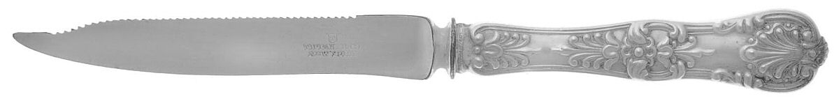 English King (Sterling, 1885, No Monograms) Individual Fruit Knife with Silverplate Blade by Tiffany & CO SILVER-1