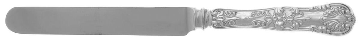 English King (Sterling, 1885, No Monograms) Dessert/Tea Knife with Stainless Blade by Tiffany & CO SILVER-1