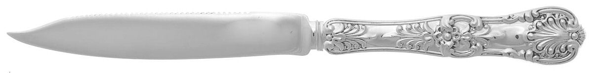 English King (Sterling, 1885, No Monograms) Hollow Handle Fruit Knife with Sterling Blade by Tiffany & CO SILVER-1