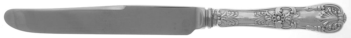 English King (Sterling, 1885, No Monograms) Old French Hollow Knife with Bolster by Tiffany & CO SILVER-1