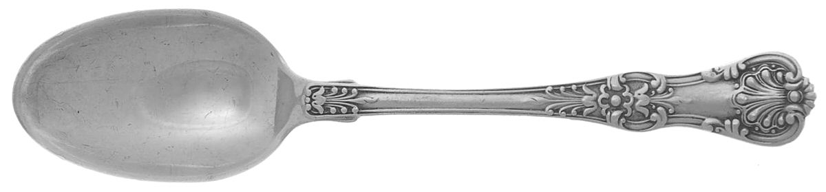 English King (Sterling, 1885, No Monograms) Teaspoon by Tiffany & CO SILVER-1