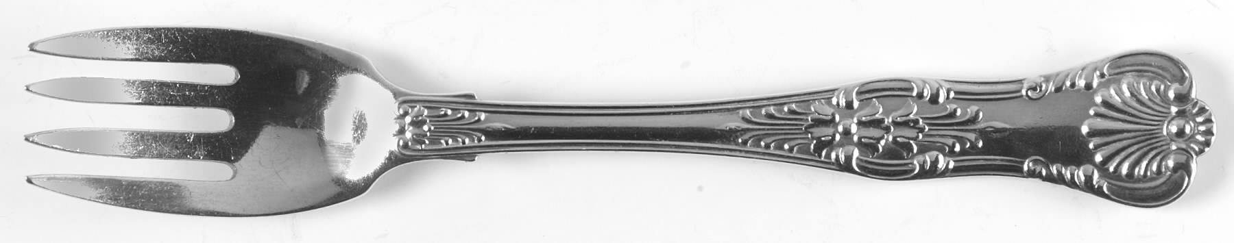 English King (Silverplate, 1870) Individual Solid Fish Fork by Tiffany & CO SILVER-1
