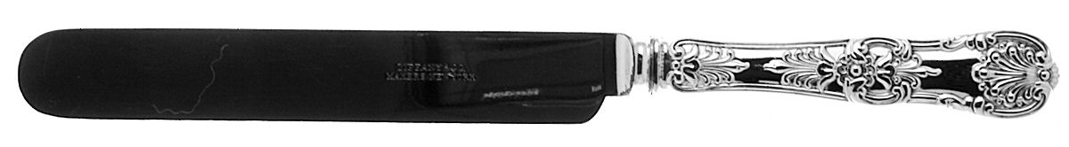 English King (Silverplate, 1870) Blunt Hollow Knife with Bolster by Tiffany & CO SILVER-1