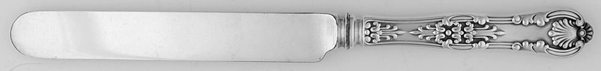 English King (Silverplate, 1870) Blunt Hollow Table Knife with Bolster by Tiffany & CO SILVER-1