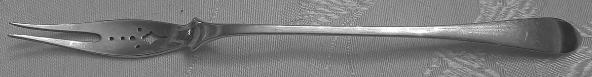 Faneuil (Sterling, 1910, M-C-T Stamps) Long Handle Olive Fork by Tiffany & CO SILVER-1