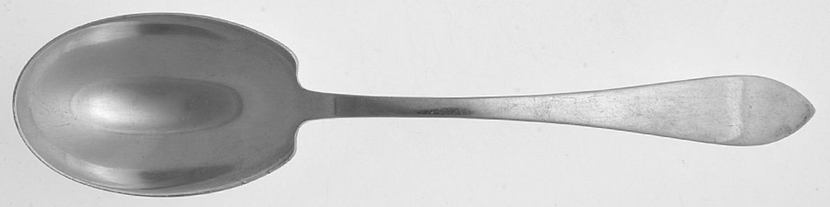 Faneuil (Sterling, 1910, M-C-T Stamps) Large Jelly Spoon by Tiffany & CO SILVER-1