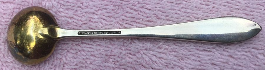 Faneuil (Sterling, 1910, M-C-T Stamps) Large Chocolate Spoon by Tiffany & CO SILVER-1
