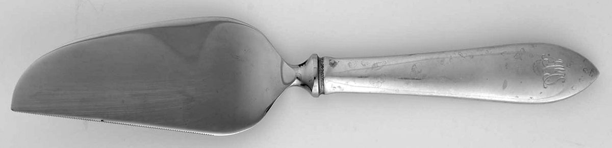 Faneuil (Sterling, 1910, M-C-T Stamps) Knife-Cheese/Stainless Blade by Tiffany & CO SILVER-1