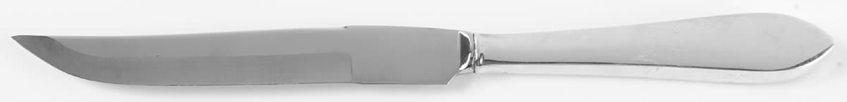 Faneuil (Sterling, 1910, M-C-T Stamps) Large Stainless Blade Roast Carving Knife by Tiffany & CO SILVER-1