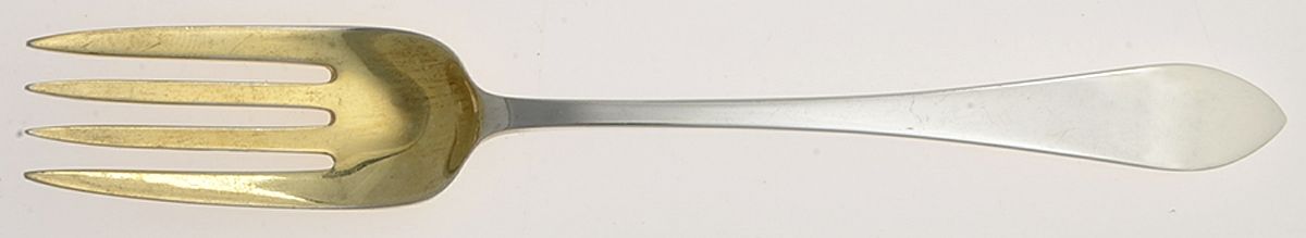 Faneuil (Sterling, 1910, M-C-T Stamps) Pastry Fork by Tiffany & CO SILVER-1