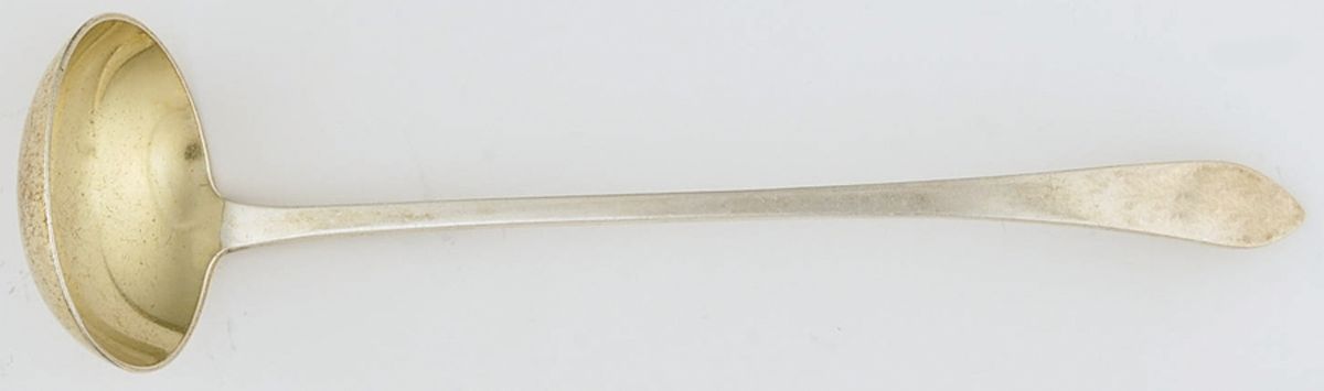 Faneuil (Sterling, 1910, M-C-T Stamps) Solid Piece Cream Ladle by Tiffany & CO SILVER-1