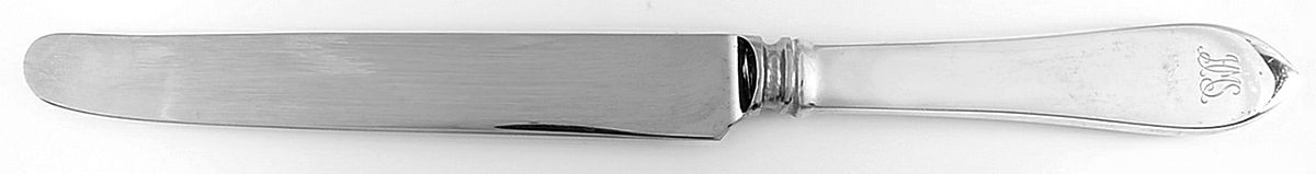 Faneuil (Sterling, 1910, M-C-T Stamps) New French Hollow Knife with Bolster by Tiffany & CO SILVER-1