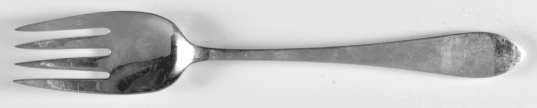 Faneuil (Sterling, 1910, M-C-T Stamps) Individual Solid Fish Fork by Tiffany & CO SILVER-1