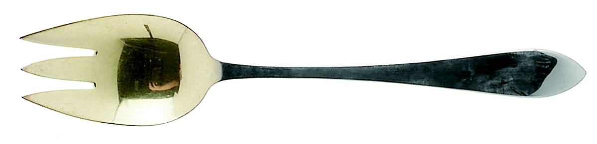 Faneuil (Sterling, 1910, M-C-T Stamps) Large Individual Terrapin Fork by Tiffany & CO SILVER-1