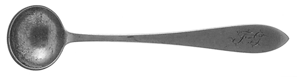 Faneuil (Sterling, 1910, M-C-T Stamps) Master Salt Spoon by Tiffany & CO SILVER-1