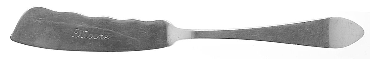 Faneuil (Sterling, 1910, M-C-T Stamps) Solid Pickle Serving Knife by Tiffany & CO SILVER-1