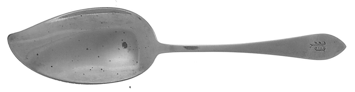 Faneuil (Sterling, 1910, M-C-T Stamps) Large Solid Jelly Server by Tiffany & CO SILVER-1