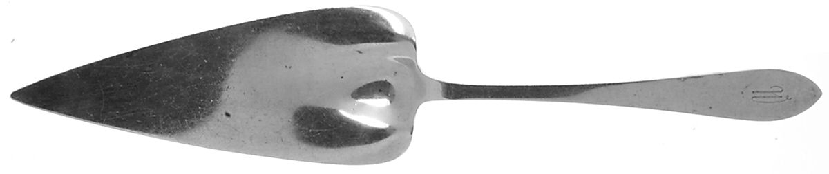 Faneuil (Sterling, 1910, M-C-T Stamps) Solid Pastry Server by Tiffany & CO SILVER-1