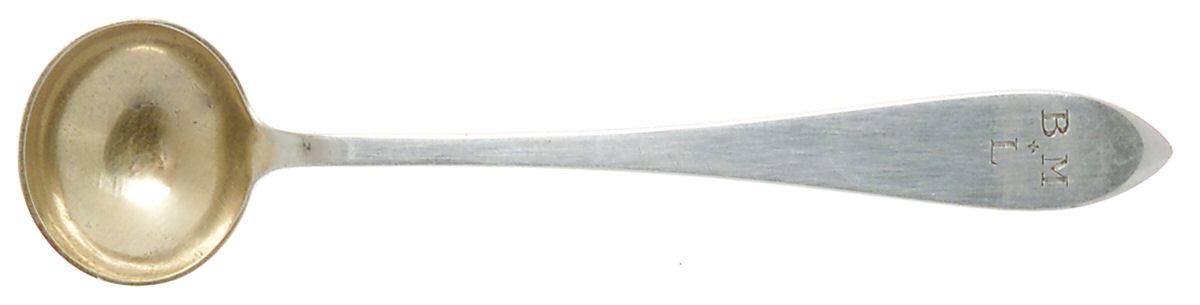 Faneuil (Sterling, 1910, M-C-T Stamps) Master Salt Spoon by Tiffany & CO SILVER-1