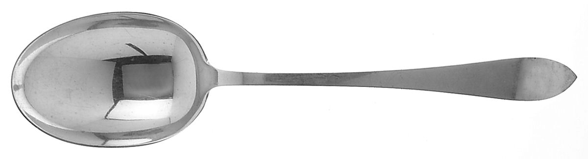 Faneuil (Sterling, 1910, M-C-T Stamps) Vegetable Serving Spoon (Solid) by Tiffany & CO SILVER-1