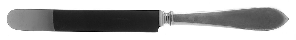 Faneuil (Sterling, 1910, M-C-T Stamps) Blunt Hollow Knife with Bolster by Tiffany & CO SILVER-1