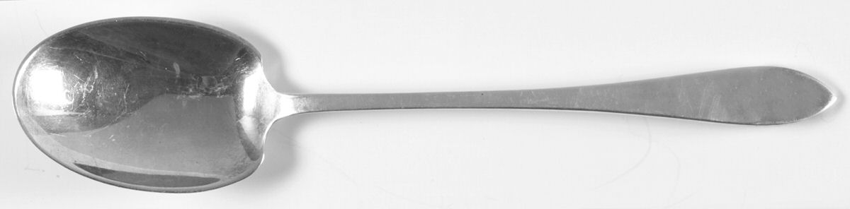 Faneuil (Sterling, 1910, M-C-T Stamps) Solid Salad Serving Spoon by Tiffany & CO SILVER-1
