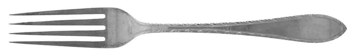 Feather Edge (Sterling, 1901) Fork by Tiffany & CO SILVER-1