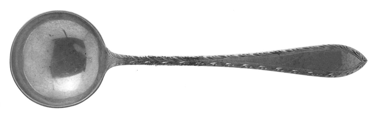 Feather Edge (Sterling, 1901) Round Bowl Soup Spoon (Bouillon) by Tiffany & CO SILVER-1