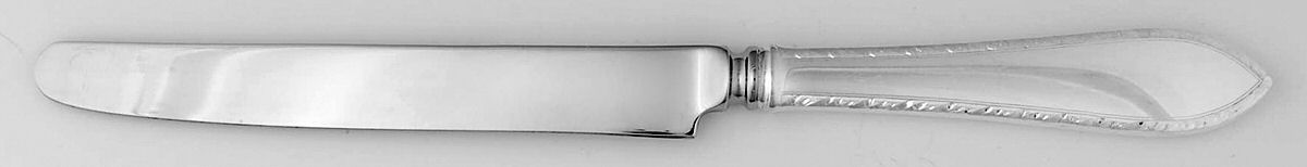 Feather Edge (Sterling, 1901) New French Hollow Knife with Bolster by Tiffany & CO SILVER-1