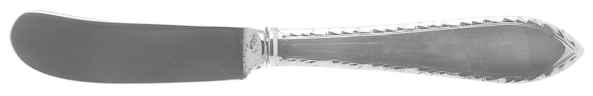 Feather Edge (Sterling, 1901) Butter Spreader Hollow Hdl-Paddle/Stainless Blade by Tiffany & CO SILVER-1