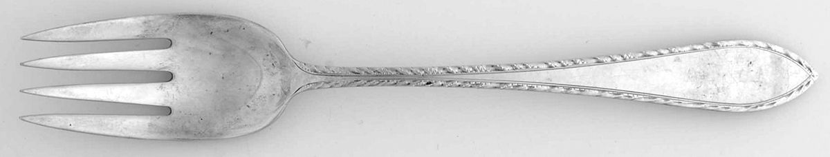 Feather Edge (Sterling, 1901) Individual Solid Fish Fork by Tiffany & CO SILVER-1