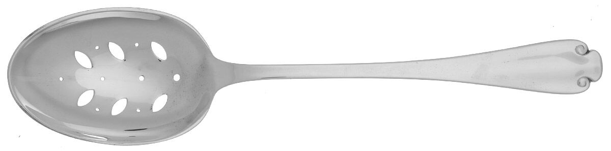 Flemish (Sterling, 1911, No Monograms) Pierced Vegetable Serving Spoon by Tiffany & CO SILVER-1